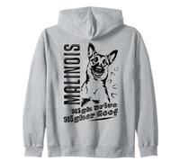 Cane Divertente Belga Malinois High Drive Higher Goof Felpa con Cappuccio