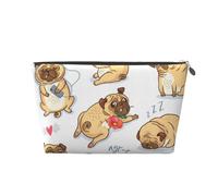 Cane divertente stampato, Borsa da toilette Borsa per trucco Borsa per cosmetici Borsa da toilette da viaggio portatile