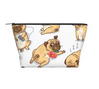 Cane divertente stampato, Borsa da toilette Borsa per trucco Borsa per cosmetici Borsa da toilette da viaggio portatile