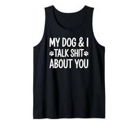 Cane e io parliamo di Te Sarcastico Canotta