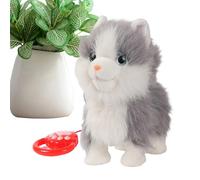 Cane elettrico - Peluche elettrico peluche D-og | Animale da compagnia interattivo sensibile al tocco | Giocattolo per cani da passeggio per bambini ragazze bambini compleanno vacanze Natale Capodanno
