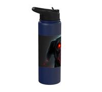 Cane estremo con gli occhi rossi Stainless Steel Insulated Water Bottle
