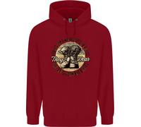 Cane Etichette Militare Veterano Marines Pippo Bambini Felpa con Cappuccio