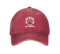 Cane, Faccio Succedere Le Cose Uomini Donna Berretto da Baseball Traspirante Cappello da Cowboy Regolabile Tappo Sportivo per Sport All'Aperto Pesca