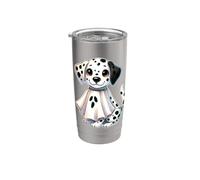 Cane fantasma cucciolo dalmata Bicchiere termico in acciaio inox doppia parete