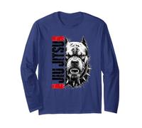 Cane Feroce E Aggressivo nel Jiu-Jitsu Maglia a Manica