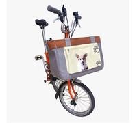 Cane Gatto Cestino per Brompton Bicicletta Animale Domestico Spesa Borsa Spesa