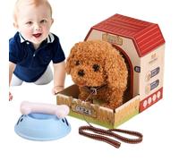 Cane Giocattolo Che Cammina E Abbaia Cucciolo Elettronico Che Cammina | animale da compagnia allungabile per bambini Giocattolo Cane Interattivo Sonoro Animato Regalo Compleann