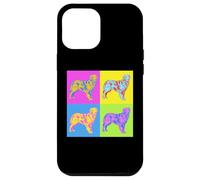 Cane Golden Retriever Cane Stile Vittoriano Pop Art Custodia per iPhone 12 Pro Max