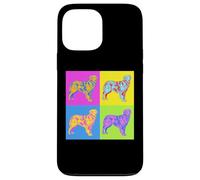 Cane Golden Retriever Cane Stile Vittoriano Pop Art Custodia per iPhone 13 Pro Max