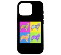 Cane Golden Retriever Cane Stile Vittoriano Pop Art Custodia per iPhone 16 Pro