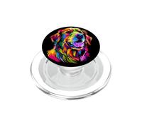 Cane Golden Retriever Colori Pop Art Amante dei Cani PopSockets PopGrip per MagSafe