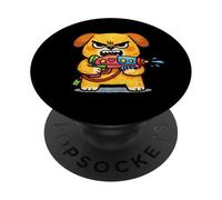 CANE GRUMPY CON BLASTER AD ACQUA PopSockets PopGrip Adesivo