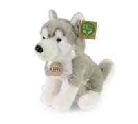 Cane husky di peluche seduto 23 cm