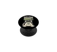 Cane Husky Divertente Attacco Panico Loading Design PopSockets PopGrip Adesivo