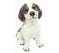 CANE IN RESINA STATUA CANE ANIMALE PER GIARDINO REGALO SOPRAMMOBILE STATUE