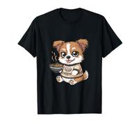 Cane Kawaii con zuppa di Ramen Maglietta