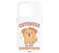 Cane Kawaii - La carineria è il mio superpotere Custodia per iPhone 15 Pro