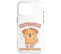 Cane Kawaii - La carineria è il mio superpotere Custodia per iPhone 16 Pro
