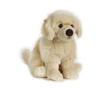 CANE KEWIN GOLDEN RETRIVER SEDUTO PELUCHE LELLY H 25 CM L 30 CODA INCLUSA