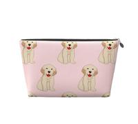 Cane Labrador Golden Retriever, Borsa da toilette Borsa per trucco Borsa per cosmetici Borsa da toilette da viaggio portatile