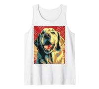 Cane Labrador Mamma E Labfather papà Cane Golden Retriever Canotta