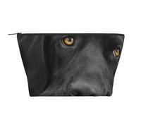Cane Labrador Nero, Borsa da toilette Borsa per trucco Borsa per cosmetici Borsa da toilette da viaggio portatile