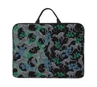 Cane levriero, Custodia per laptop da 14 pollici, borsa per notebook, custodia per laptop, valigetta con maniglia