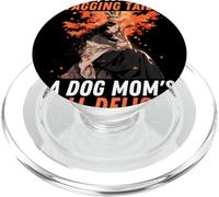 Cane mamma autunno gioia foglie amore wiggle code autunno PopSockets PopGrip per MagSafe