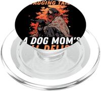 Cane mamma autunno gioia foglie amore wiggle code autunno PopSockets PopGrip per MagSafe