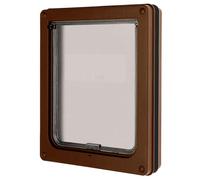 Cane Mate Medio Dog Door - Brown