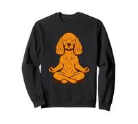 Cane meditazione, cartone animato Zen Yoga Pup Felpa