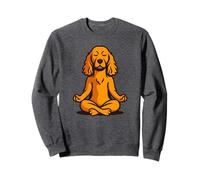 Cane meditazione, cartone animato Zen Yoga Pup Felpa
