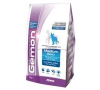 Gemon - Cibo per Cane - Medium Adult con Tonno e Riso - 15 Kg - 1 sacco