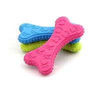 Cane Molare da Tirare Di Guerra da Masticare Giocattolo Dentizione Osso Forma