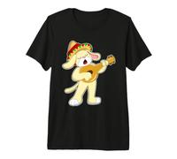 Cane Musicista Chitarra Musica Maglietta Premium