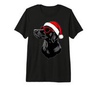 Cane Natale Maglietta Premium