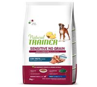 Natural Trainer Sensitive Adult Grain Free Medium/Maxi Trota : 3 Kg