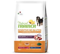 Natural Trainer Sensitive Medium/Maxi Adulto Senza Glutine con Anatra - 3 kg