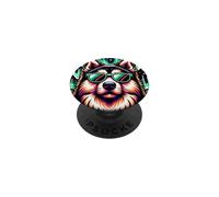 Cane Nel Circolo Artico! Mushing Alaska E Islanda PopSockets PopGrip Adesivo