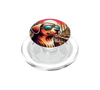 Cane nel mercato di Istanbul e vacanza in Turchia PopSockets PopGrip per MagSafe