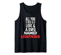Cane Nome Fulmine - All You Need is Love! Canotta