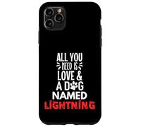 Cane Nome Fulmine - All You Need is Love! Custodia per iPhone 11 Pro Max