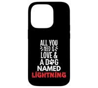 Cane Nome Fulmine - All You Need is Love! Custodia per iPhone 14 Pro
