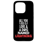 Cane Nome Fulmine - All You Need is Love! Custodia per iPhone 15 Pro