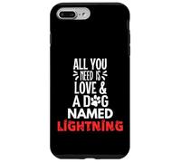 Cane Nome Fulmine - All You Need is Love! Custodia per iPhone 7 Plus/8 Plus