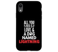 Cane Nome Fulmine - All You Need is Love! Custodia per iPhone XR