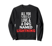 Cane Nome Fulmine - All You Need is Love! Felpa