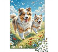 Cane pastore dell'Asia centrale Jigsaw Puzzle Impossibili 1000 Pezzi Decorazione Per La Casa. Giochi Rilassamento E Intelligence Per Adulti E Ragazzi Da 14 Anni 1000pcs (75x50cm)