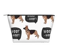 Cane pastore tedesco, Borsa da toilette Borsa per trucco Borsa per cosmetici Borsa da toilette da viaggio portatile